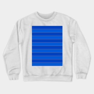 Chelsea Retro 1984 Home Blue White & Red Hooped Home Crewneck Sweatshirt